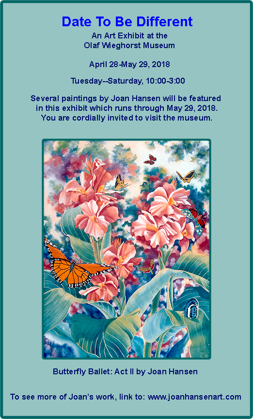 Joan Hansen exhibition at the Olaf Wieghorst Museum